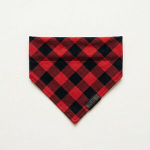 Grynora Buffalo Plaid Dog Bandana